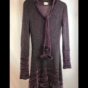 Purple Sweater Dress by Pura Vida - medium